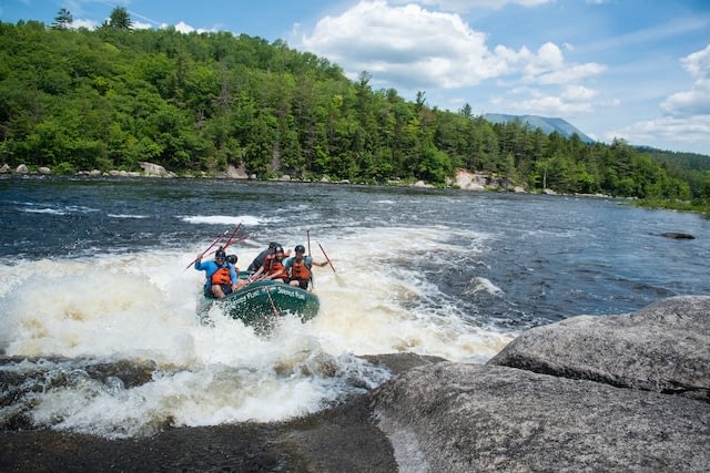 Penobscot River Rafting Trips, Three Rivers Whitewater Rafting