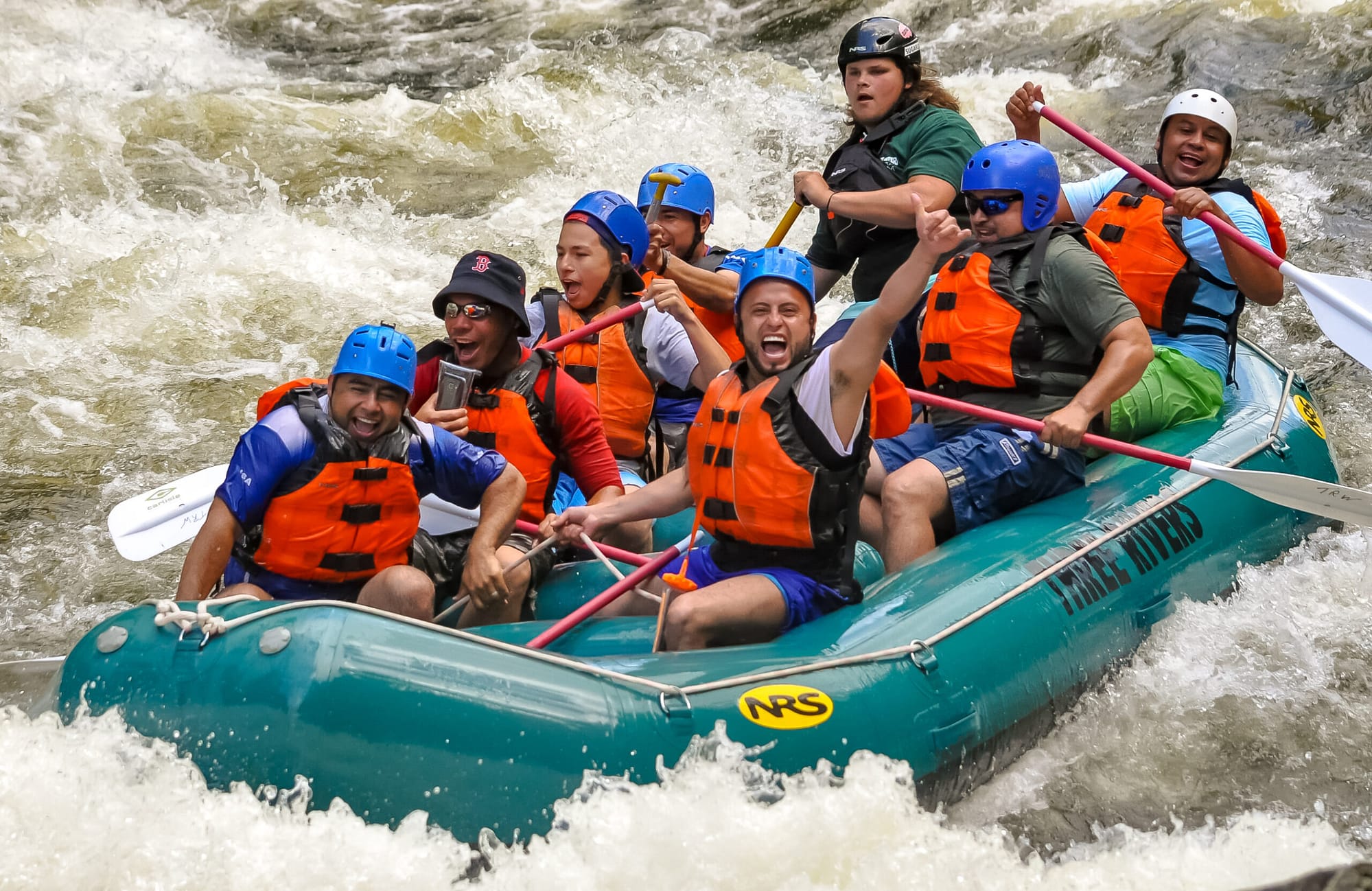 Fall Whitewater Rafting