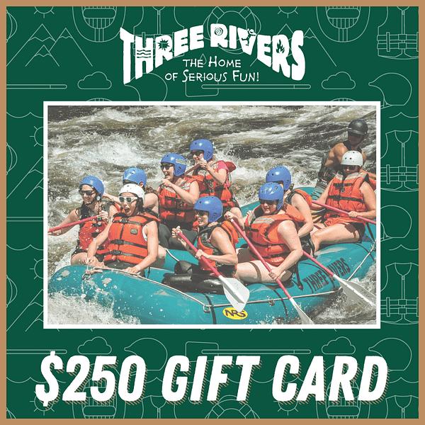 $250 Rafting Gift Card